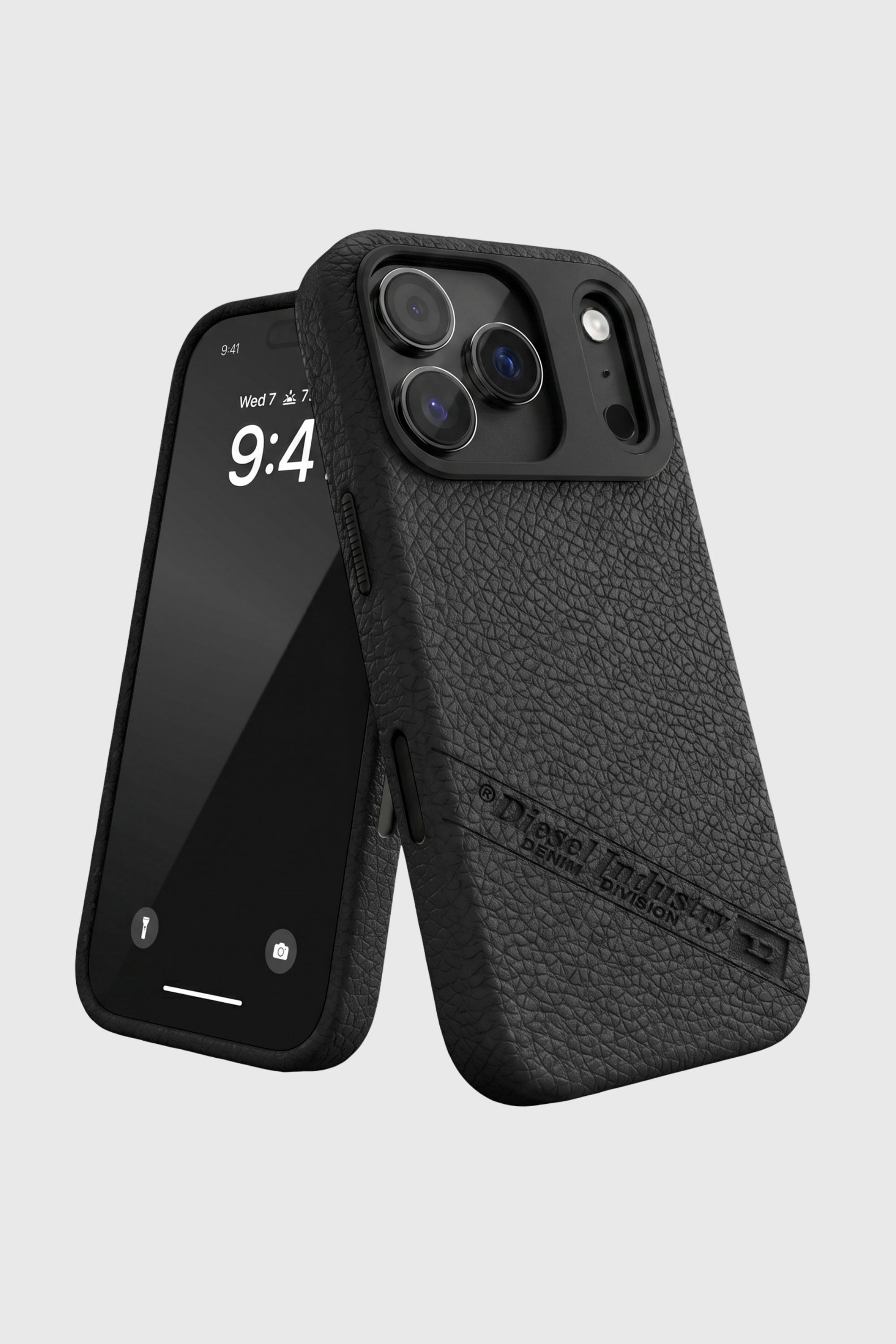 Diesel - 60641 MOULDED CASE, Unisex's Flag D case with MagSafe for iPhone 17 Pro in Black - 6