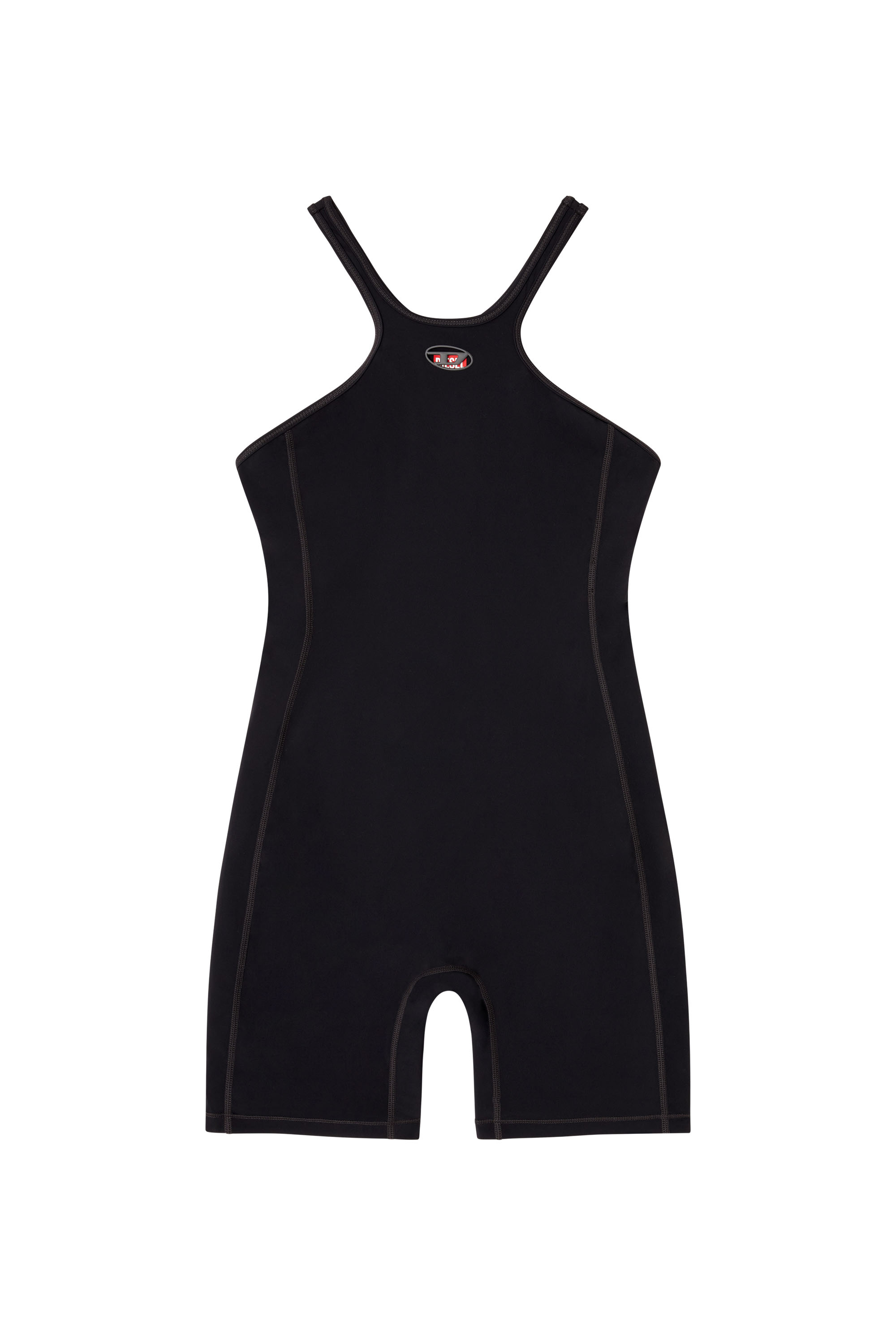 Diesel - NYDIA-UTLT, Woman's Racer back playsuit in Black - 4