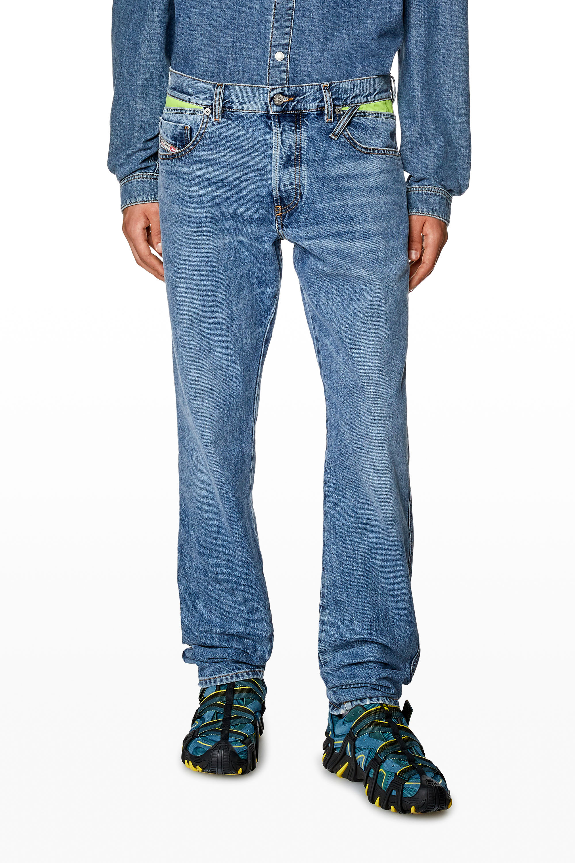 Diesel - Straight Jeans 1995 D-Sark 09G93, Light Blue - Image 1