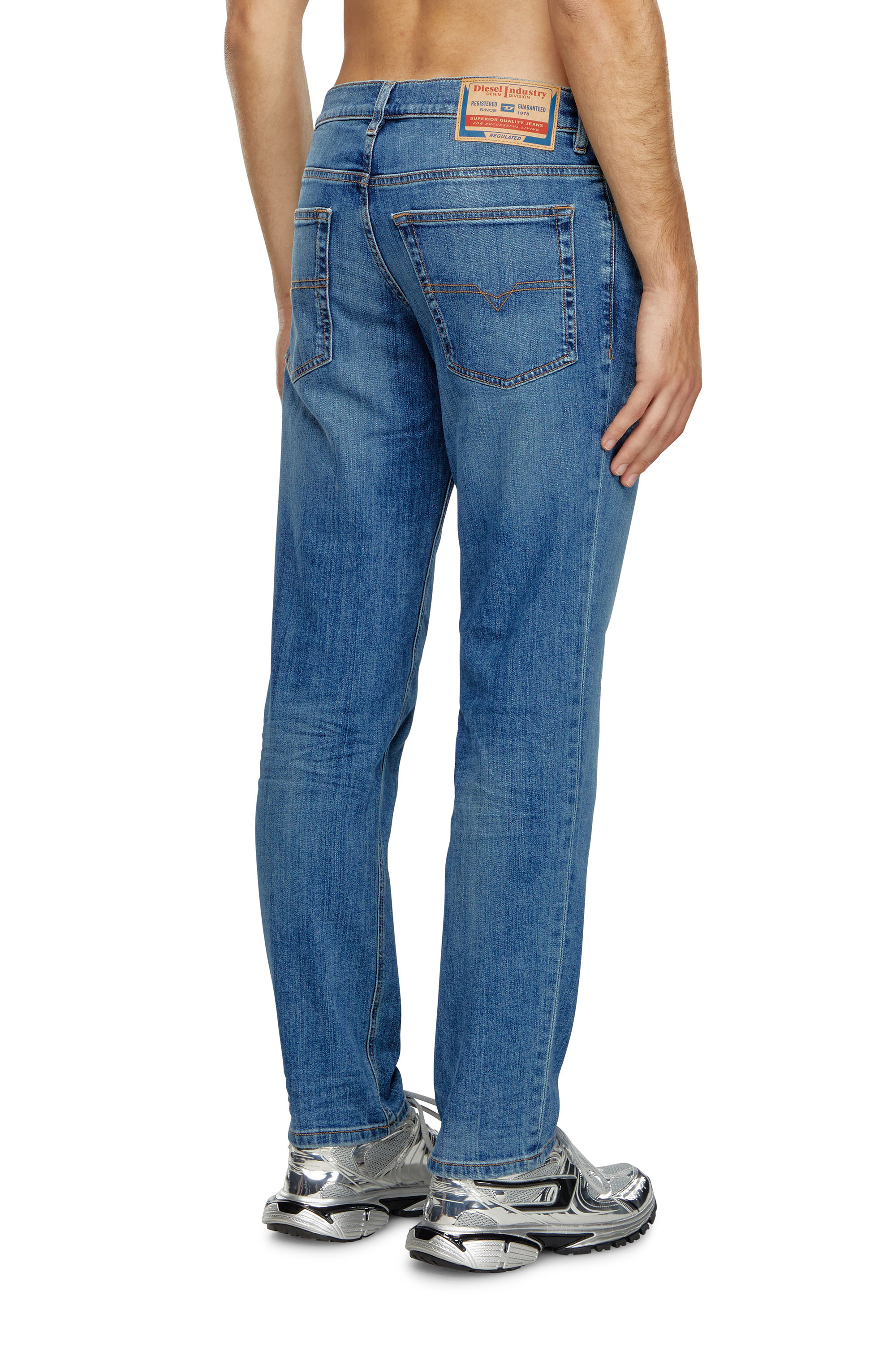 Diesel - Man's Regular Jeans 2023 D-Finitive 0KIAL, Light Blue - 2