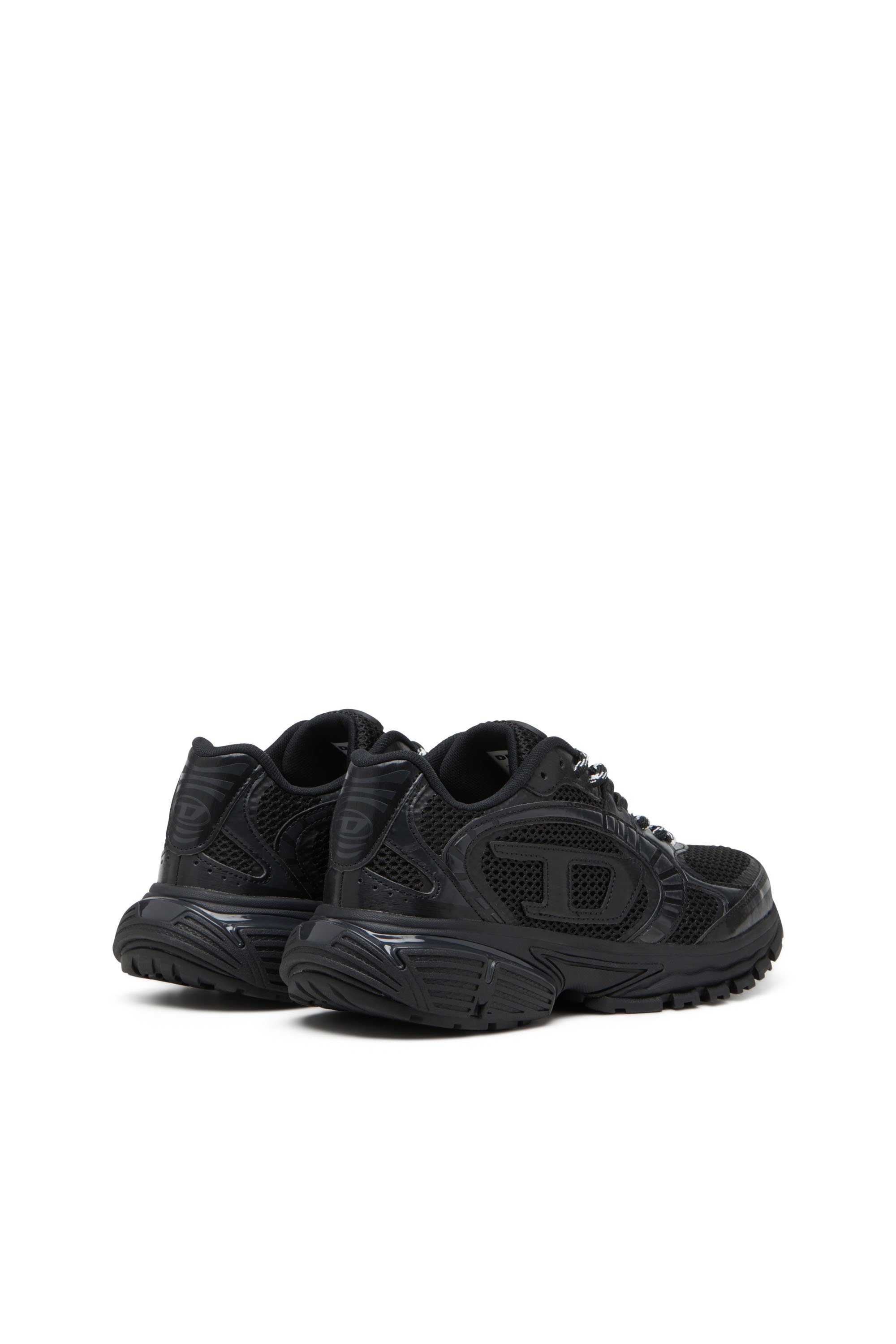 Diesel - S-PRO-V-DENSE LOW, Man's S-Pro-V-Dense-Mesh sneakers with Oval D logo in Black - 3