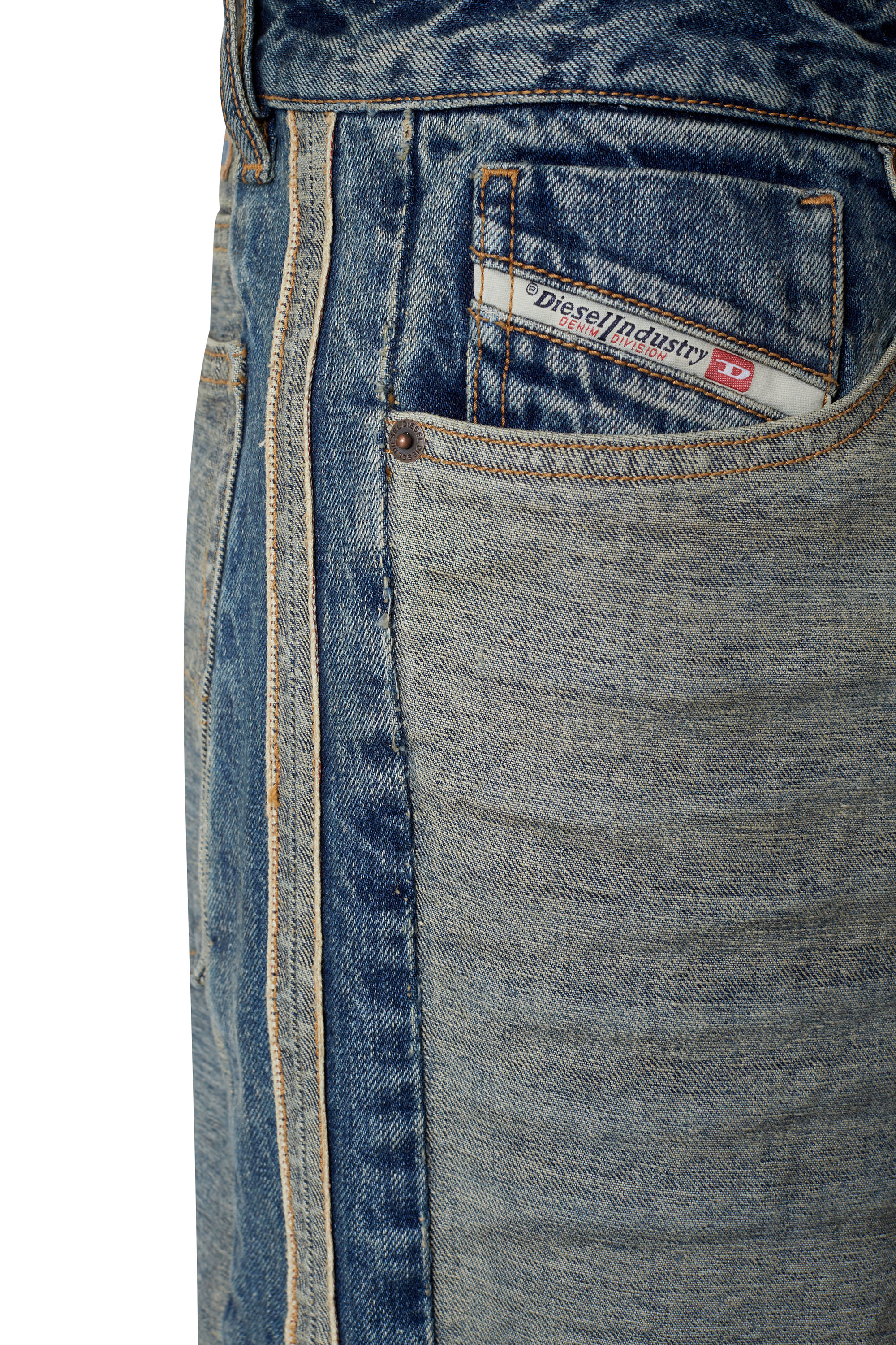 Diesel - 1955 D-Rekiv 007F4 Straight Jeans, Medium blue - Image 3