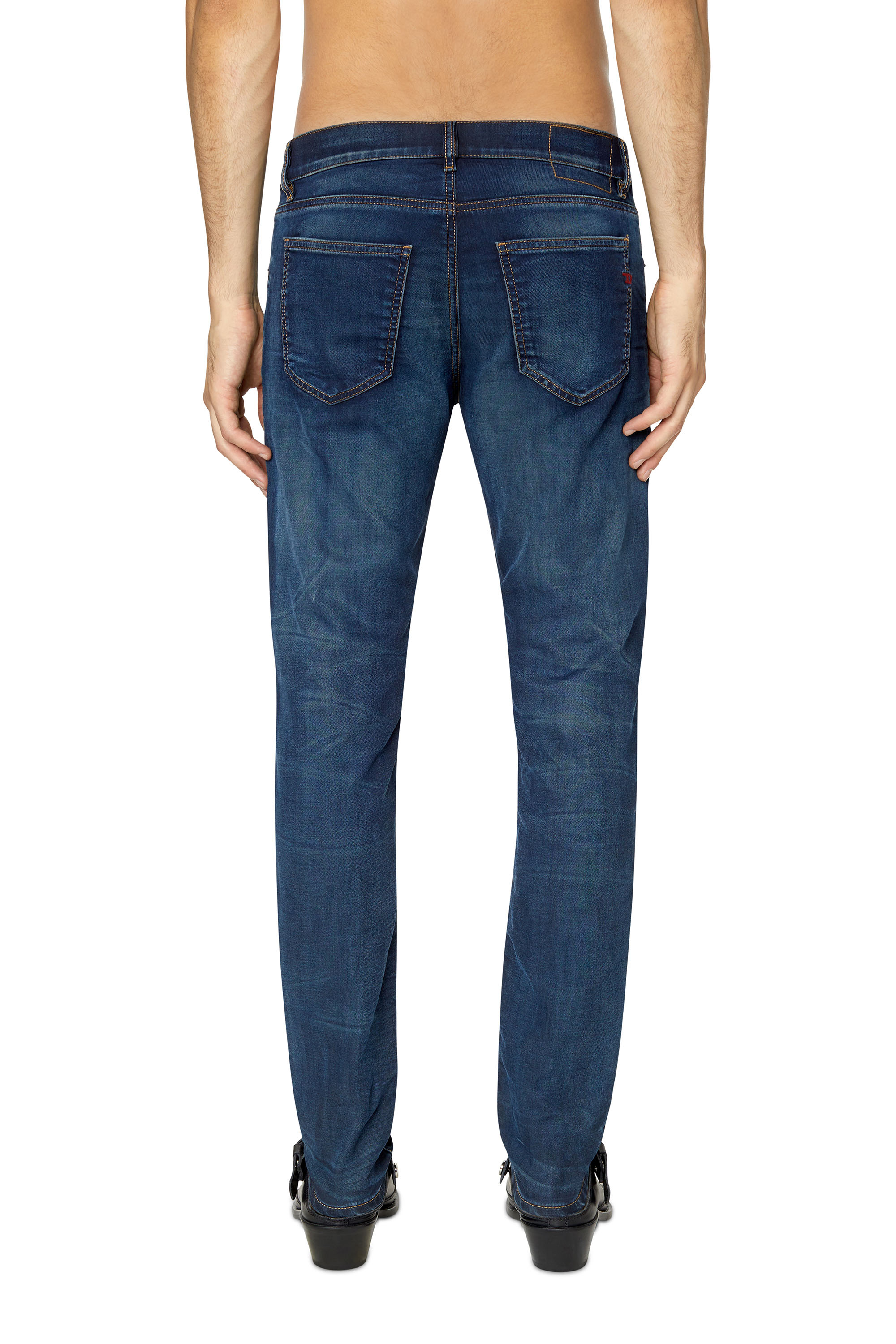 Diesel - D-Strukt JoggJeans® 068BC Slim, Dark Blue - Image 2