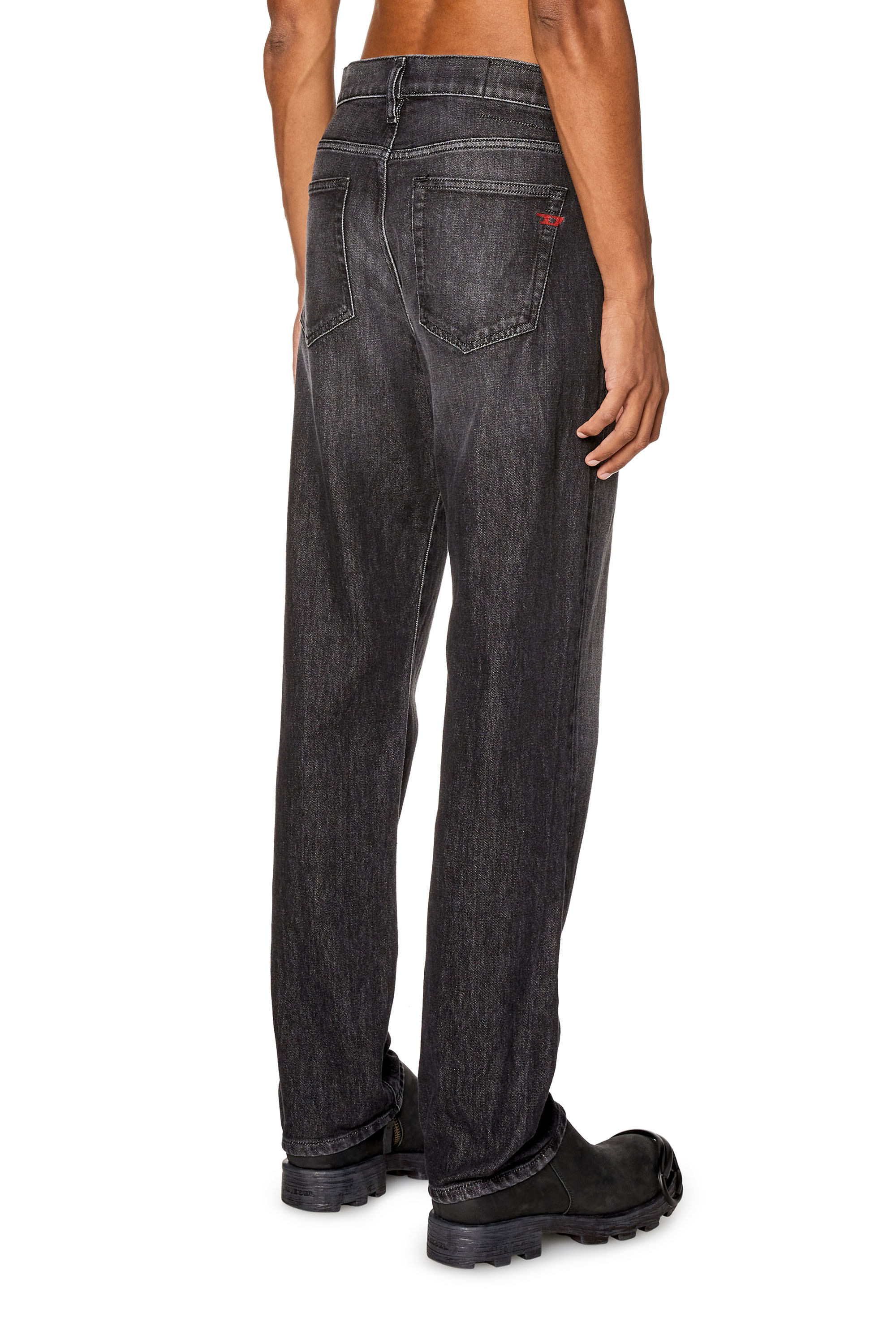 Diesel - Straight Jeans 2020 D-Viker 09F75, Black/Dark grey - Image 2