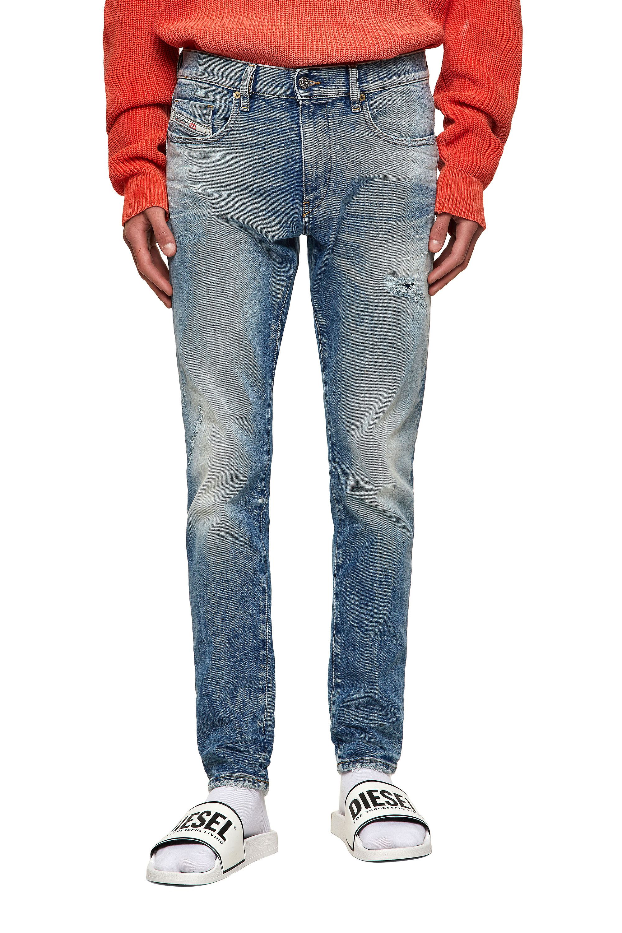 D-Strukt 009MW, Medium blue - Jeans