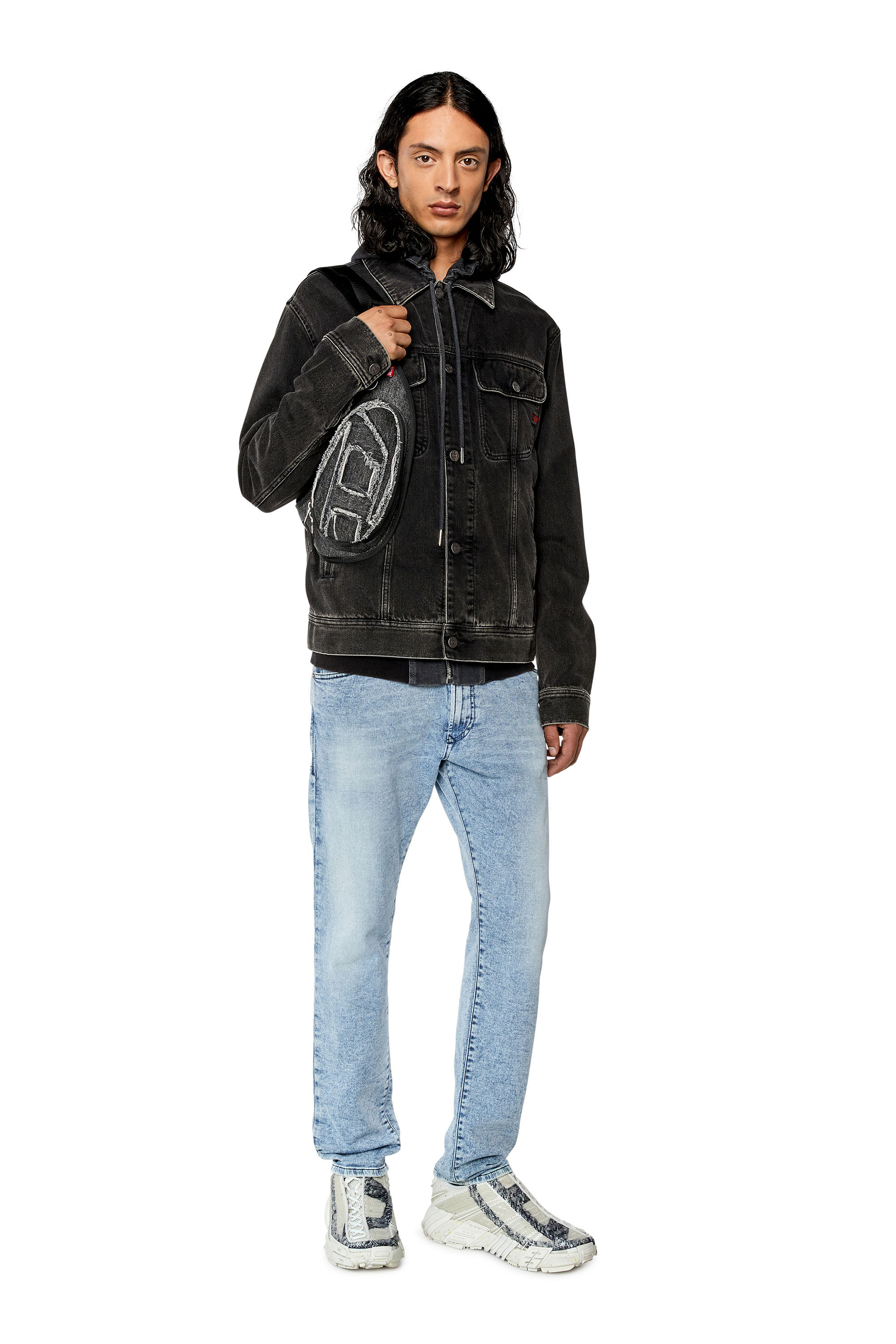 Diesel - Krooley JoggJeans® 068GG Tapered, Light Blue - Image 4