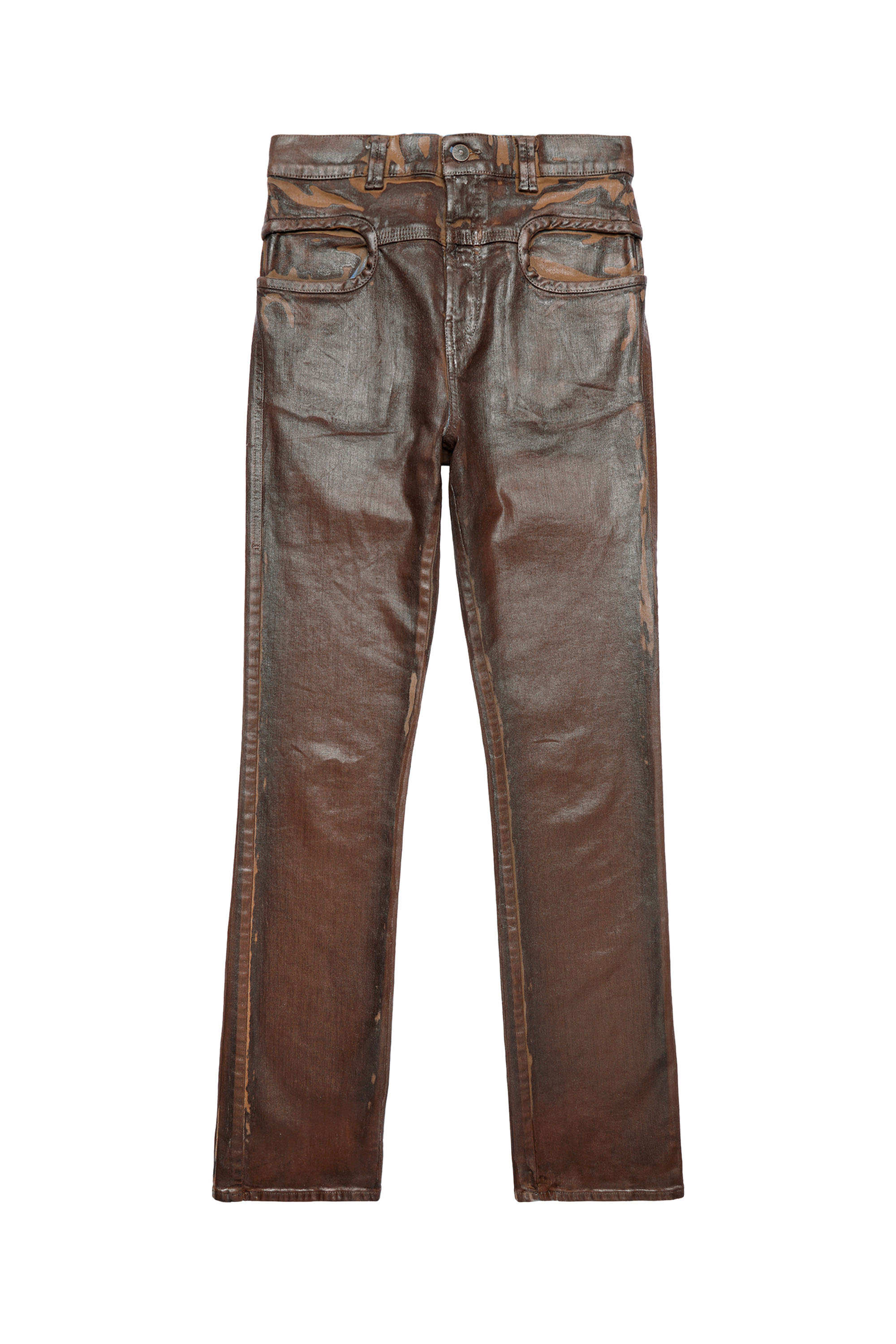 Diesel - D-LYA 0CGAN Slim Jeans, Brown - Image 6