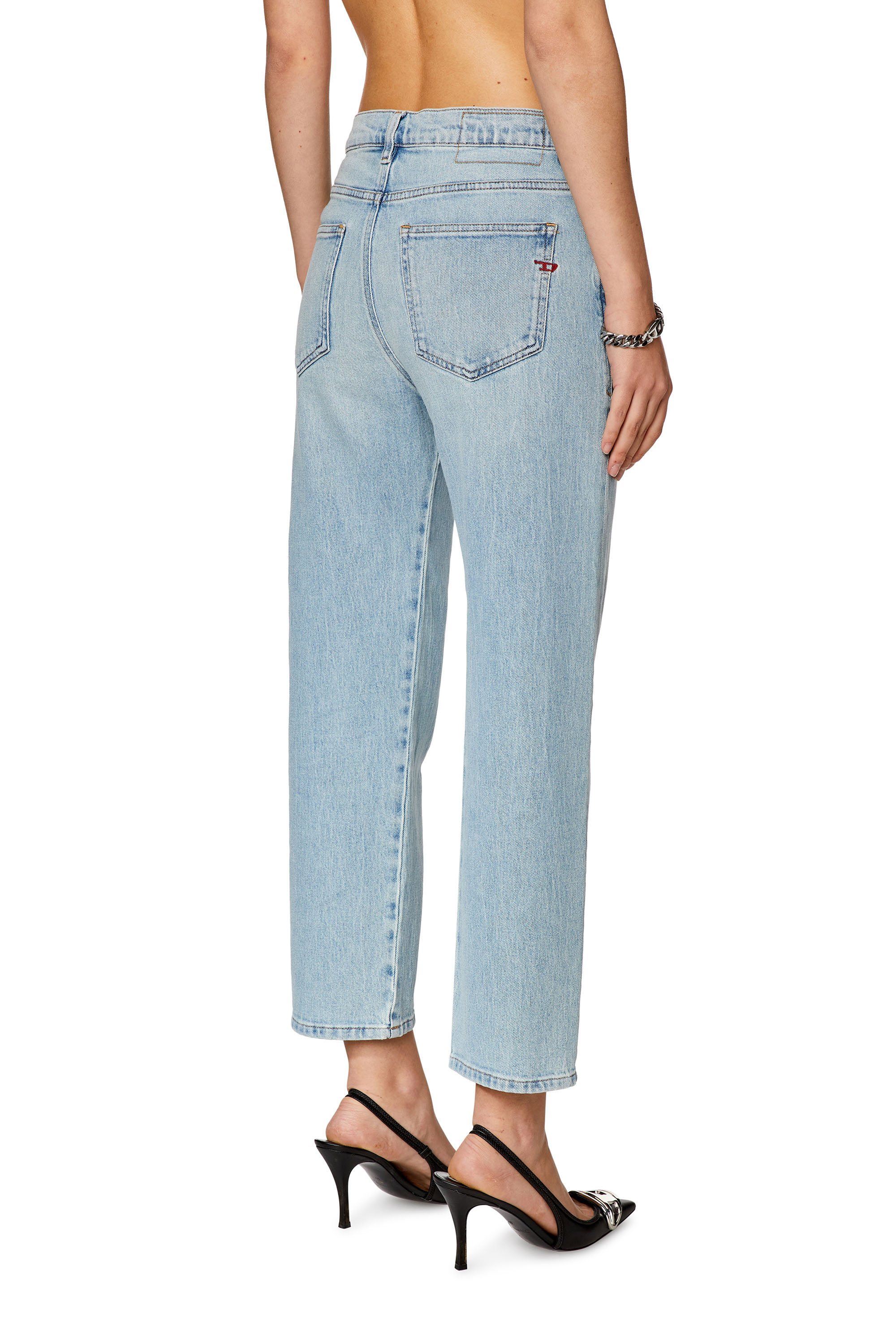 Diesel - Boyfriend Jeans 2016 D-Air 09G74, Light Blue - Image 2