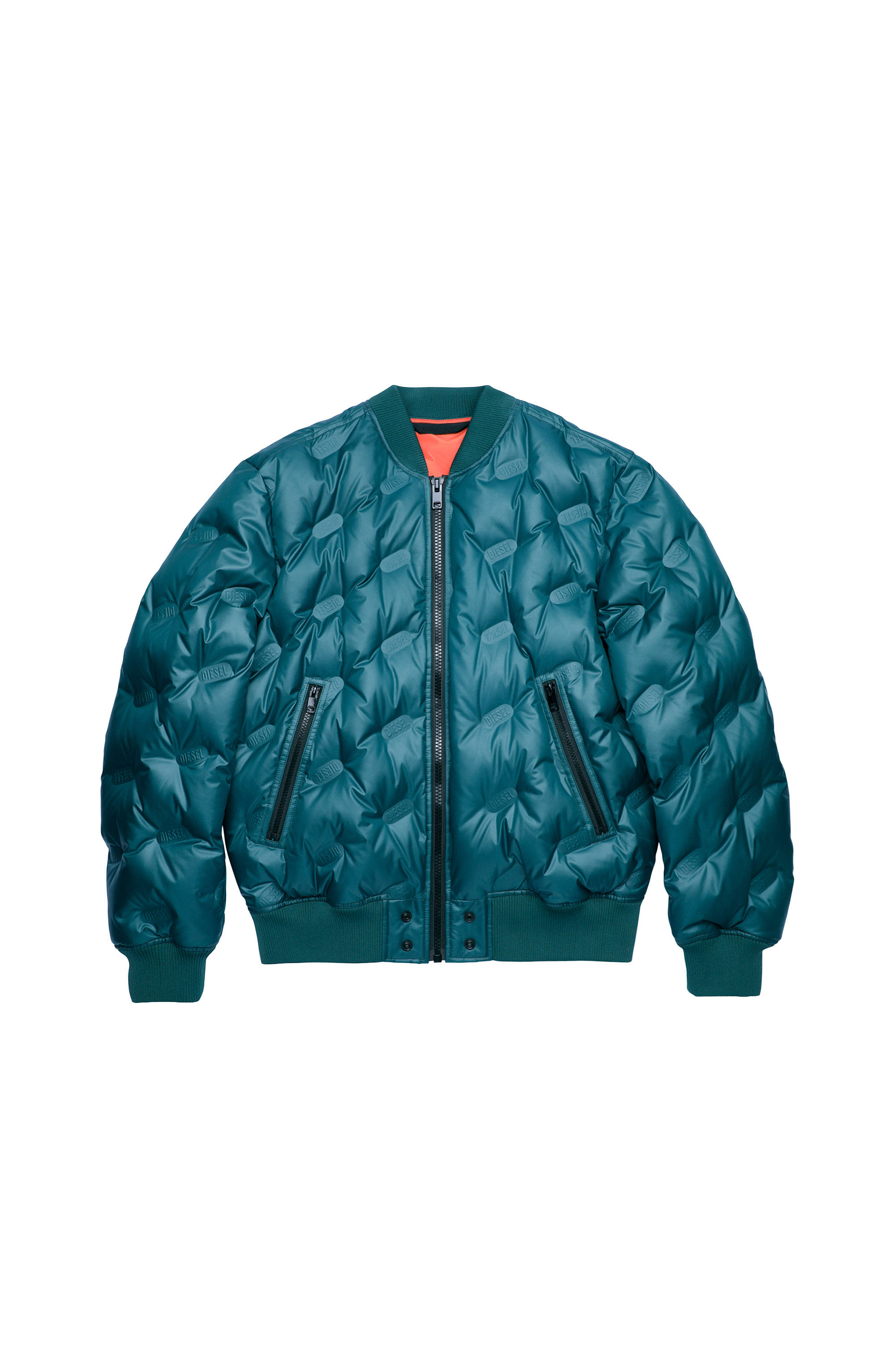 W-ON-THERMO-21, Water Green - Winter Jackets