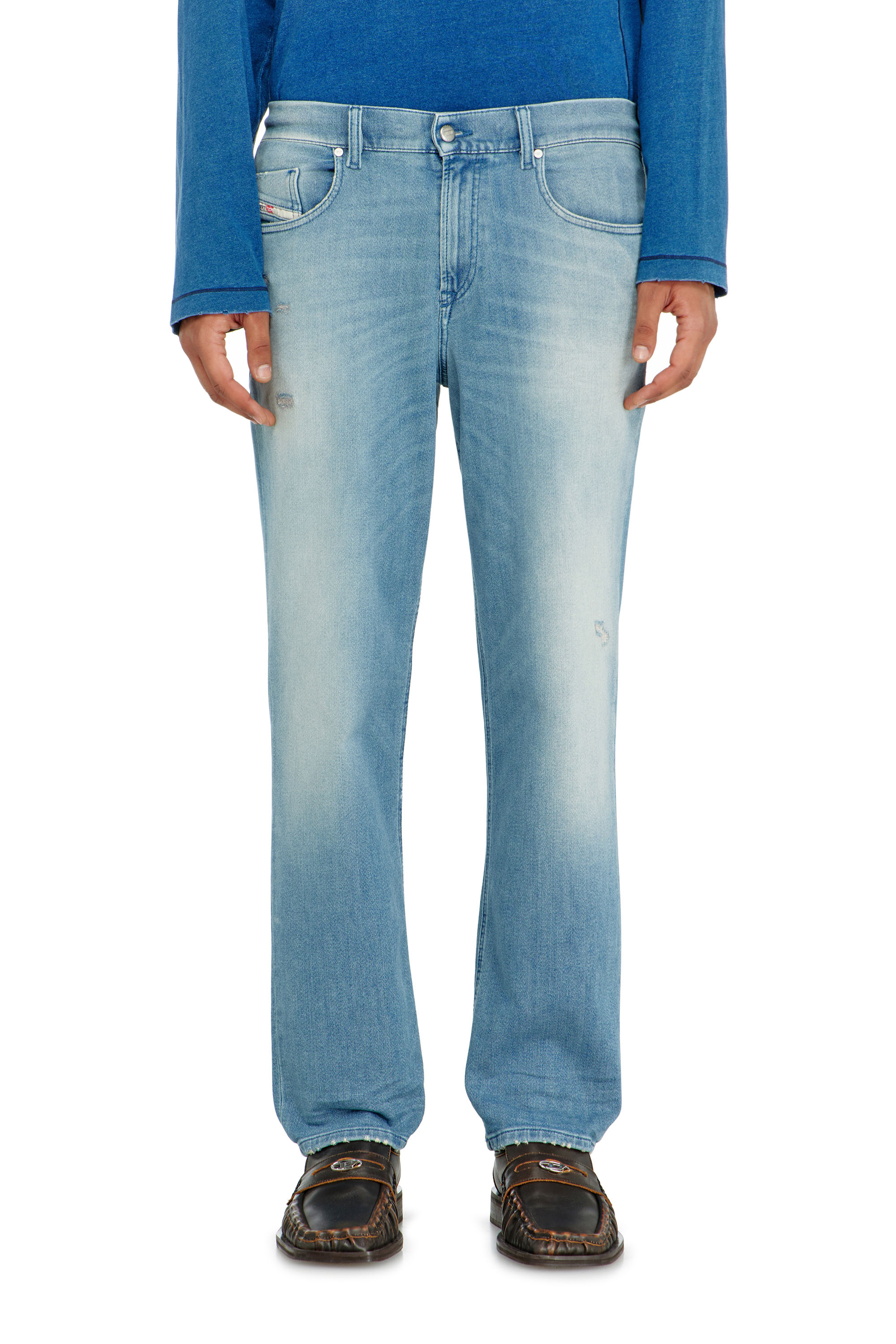 Diesel - Man's Regular 2090 D-Veekley Joggjeans&reg; 09Q21, Light Blue - 1