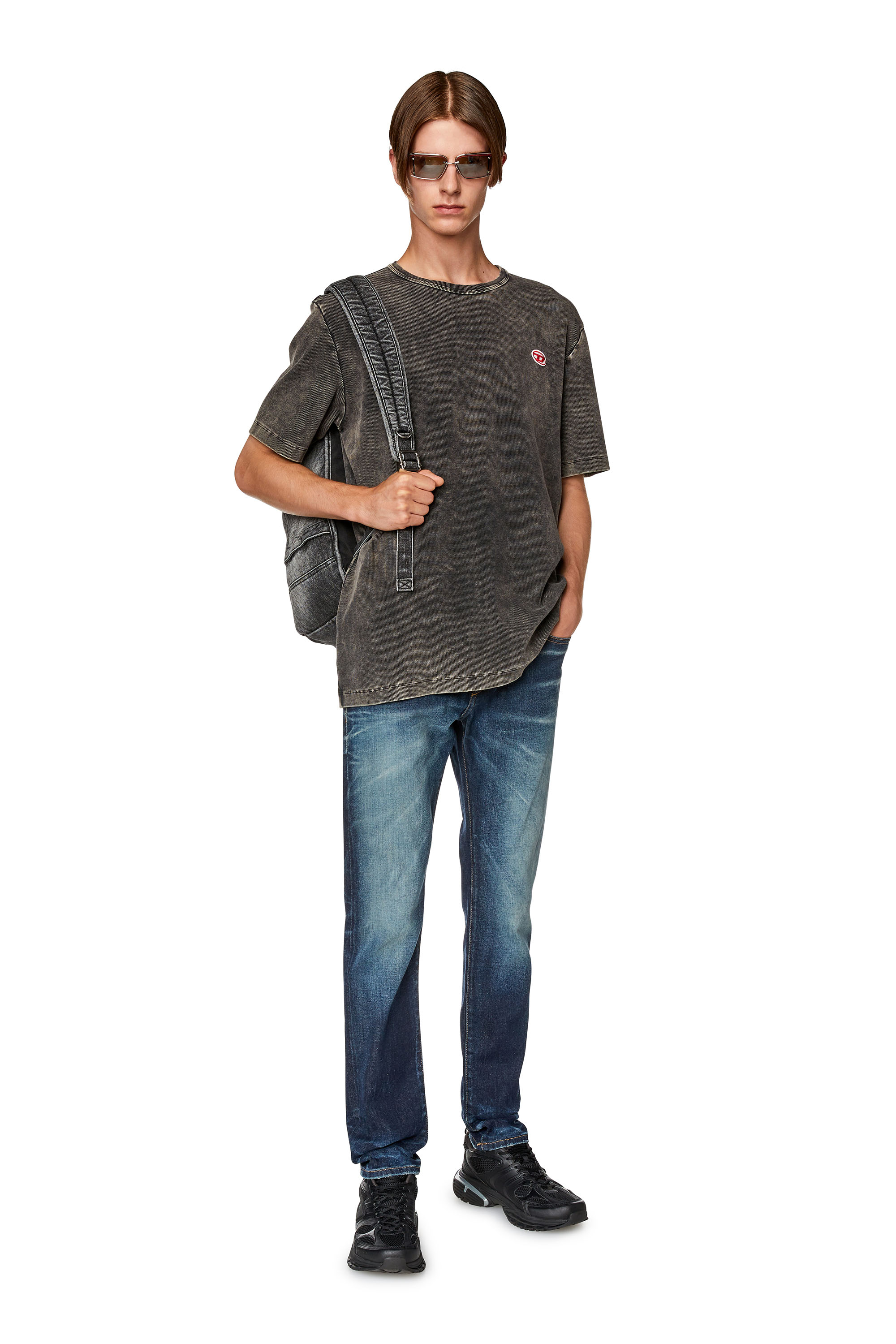 Diesel - Slim Jeans 2019 D-Strukt 09G29, Dark Blue - Image 4