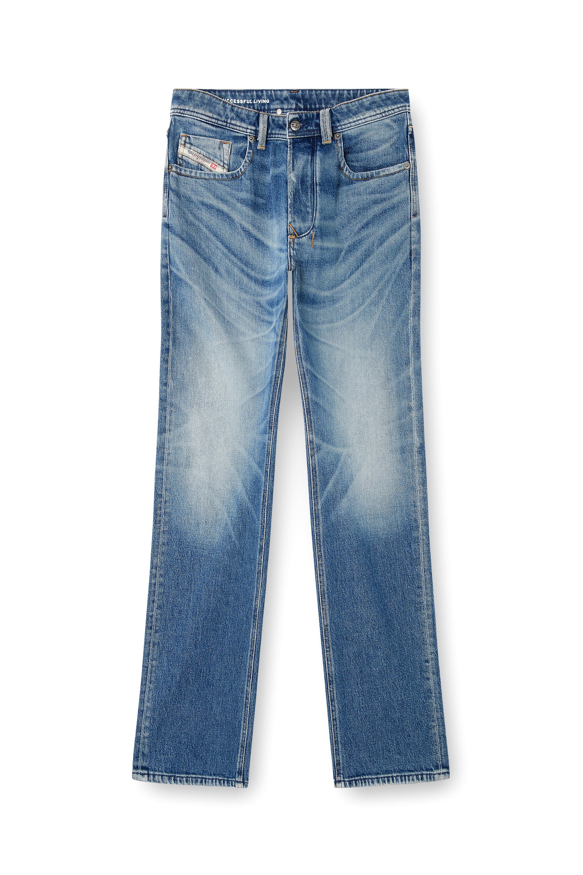 Diesel - Man's Regular Jeans 1985 Larkee 09M12, Medium blue - 3