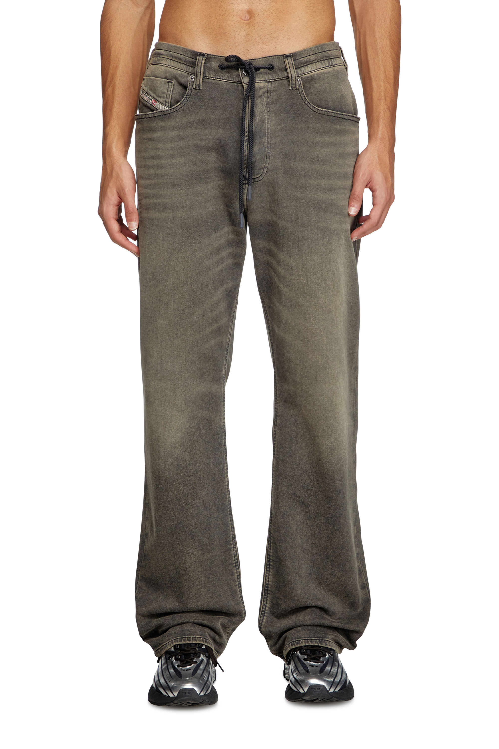 Diesel - Man's Relaxed 2080 D-Reel Joggjeans&reg; 068PD, Light Grey - 3