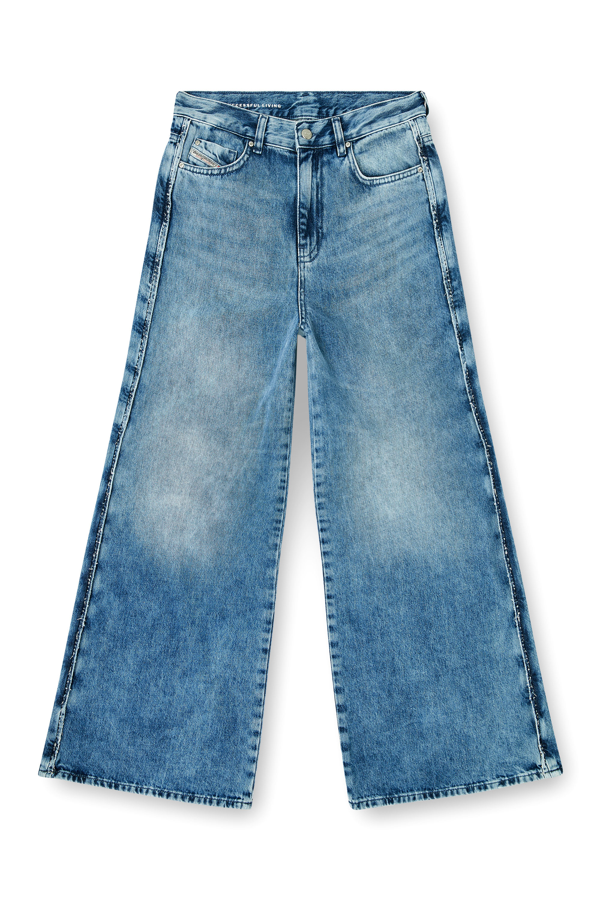 Diesel - Woman's Flare Jeans 1978 D-Akemi 0ADCJ, Medium blue - 6
