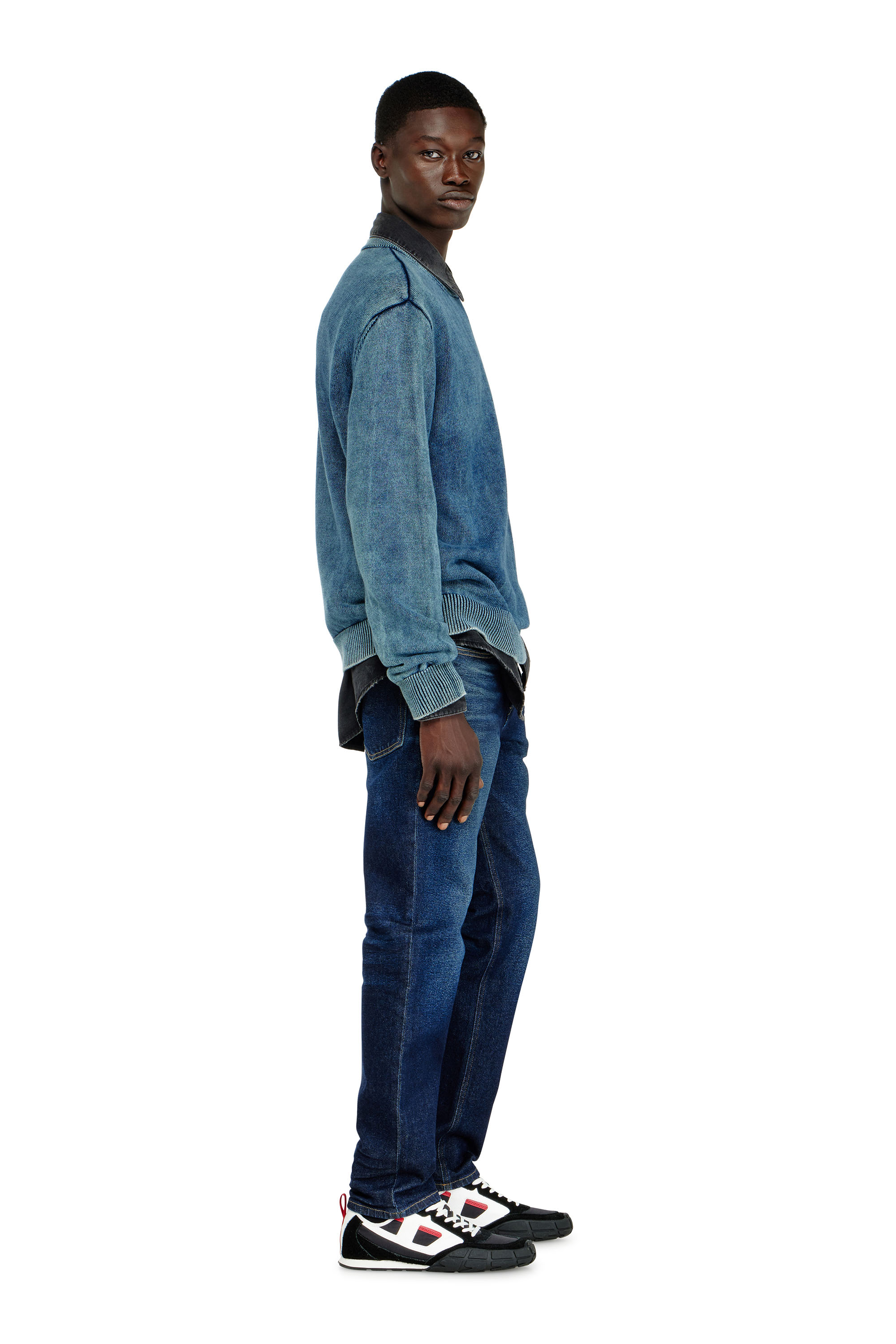 Diesel - Man's Regular Jeans 2023 D-Finitive 0KBBV, Dark Blue - 4