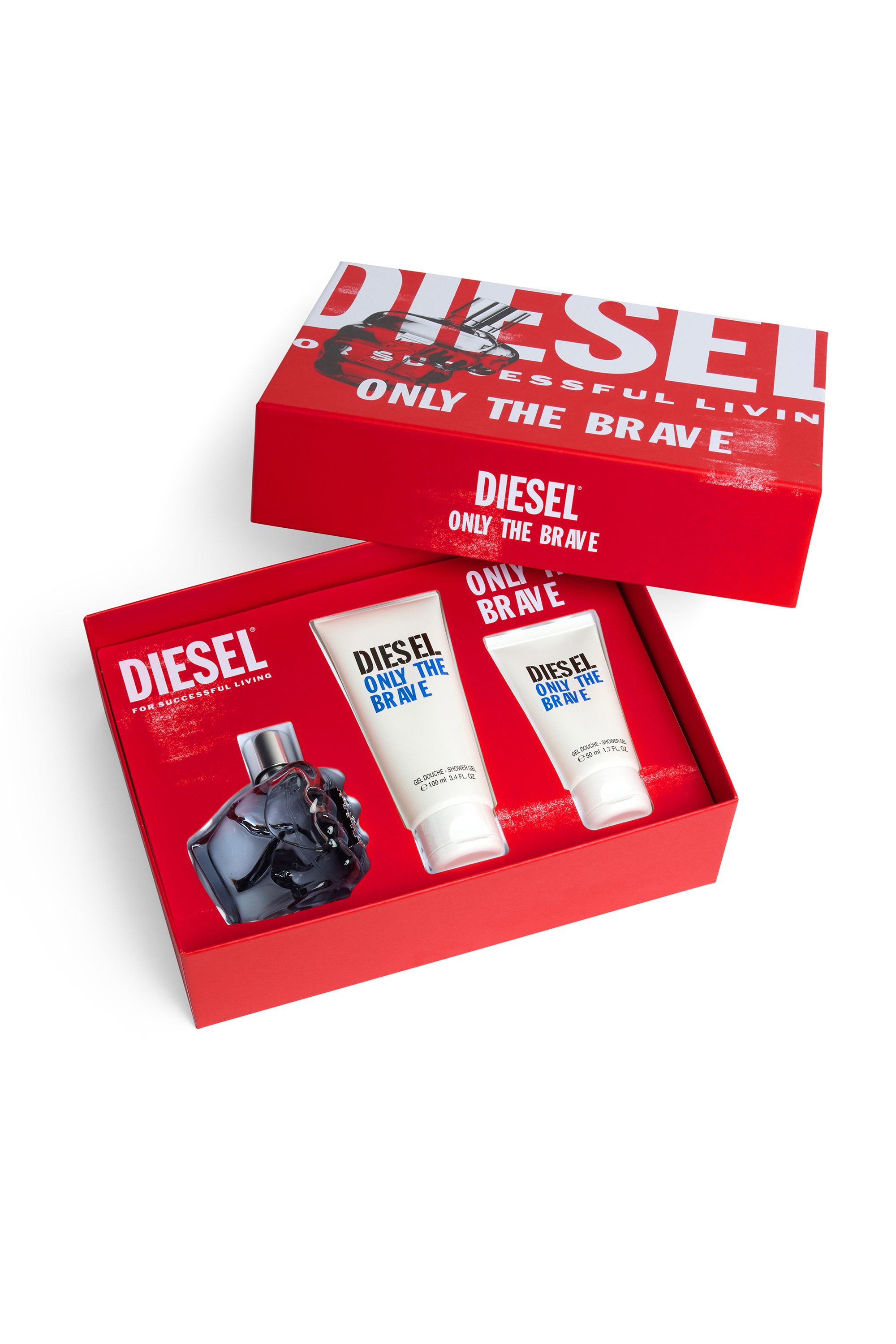 Diesel - ONLY THE BRAVE 75 ML GIFT SET, Man's Only The Brave Gift Set in Blue - 2