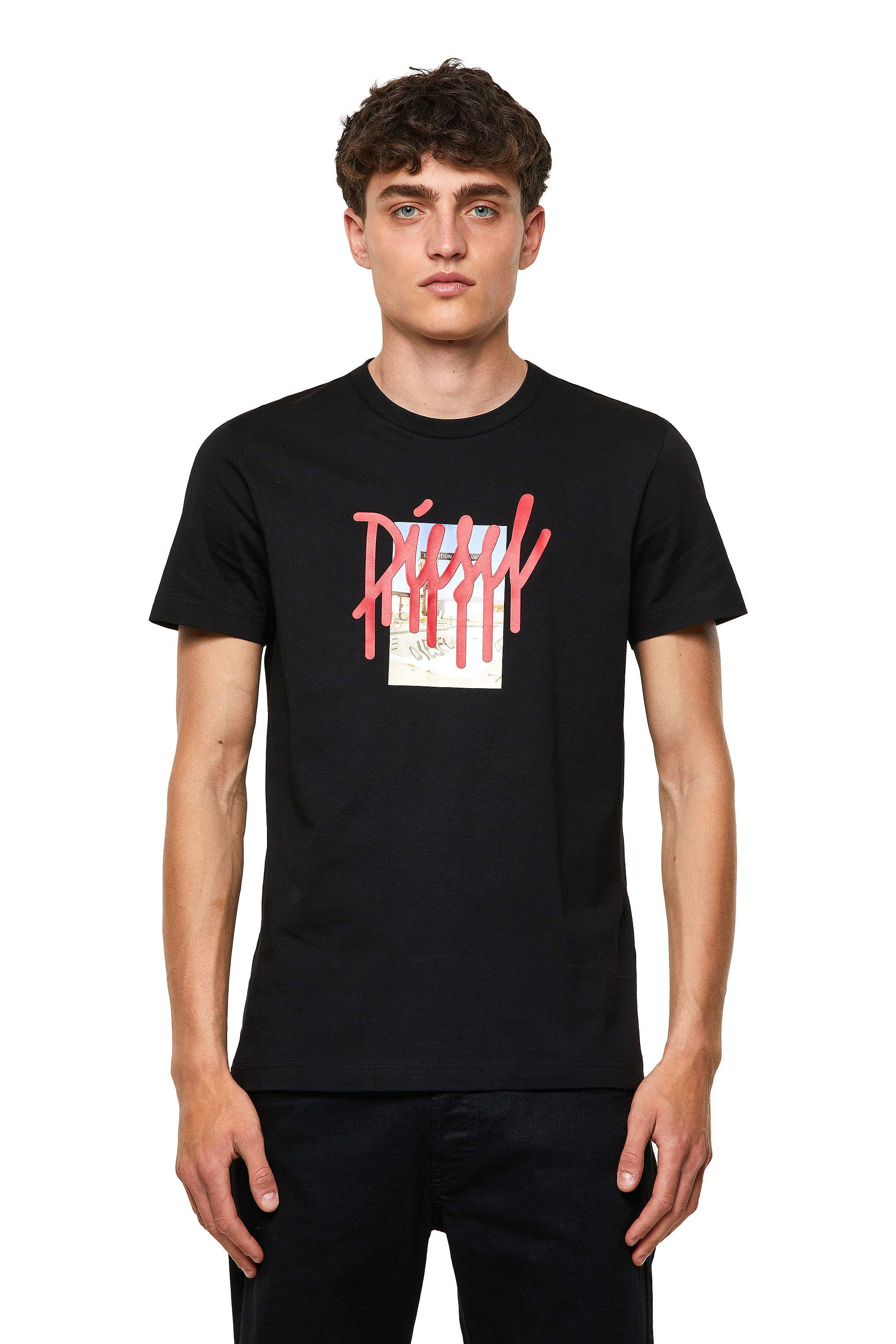 T-DIEGOS-B9, Black - T-Shirts