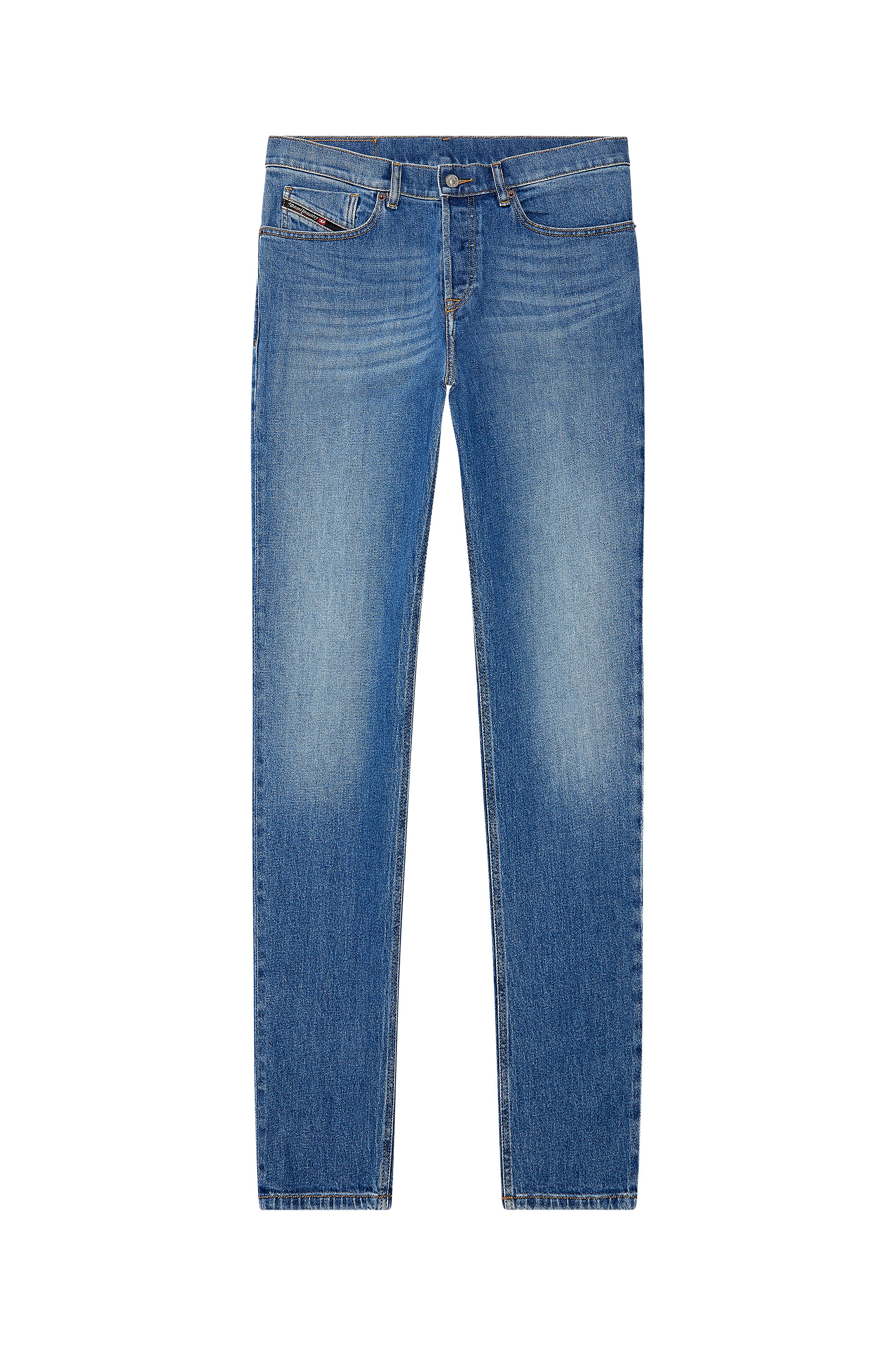 Diesel - Tapered Jeans 2005 D-Fining 09F82, Medium blue - Image 5
