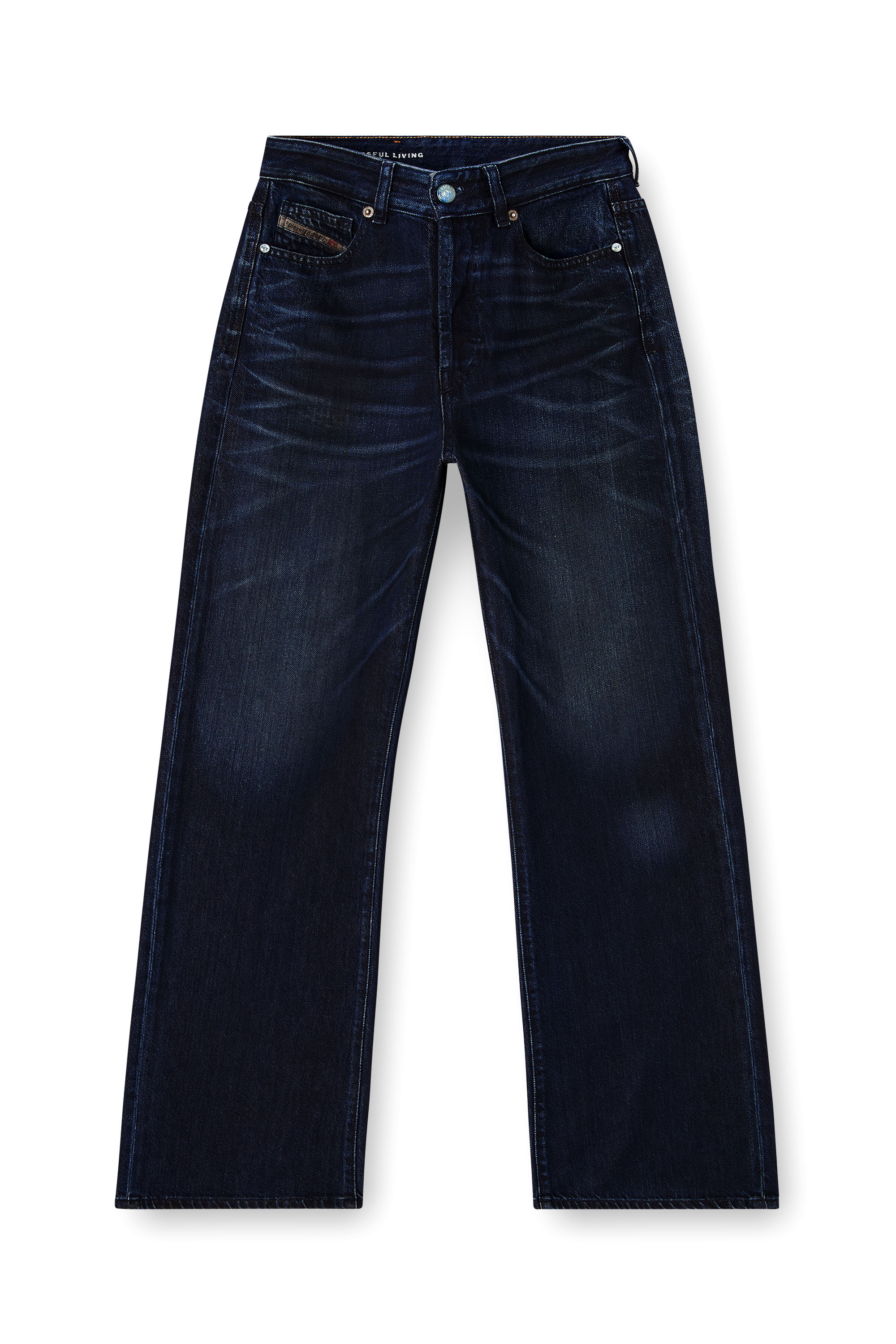 Diesel - Woman's Regular Jeans 1971 D-Sent 09N21, Dark Blue - 3