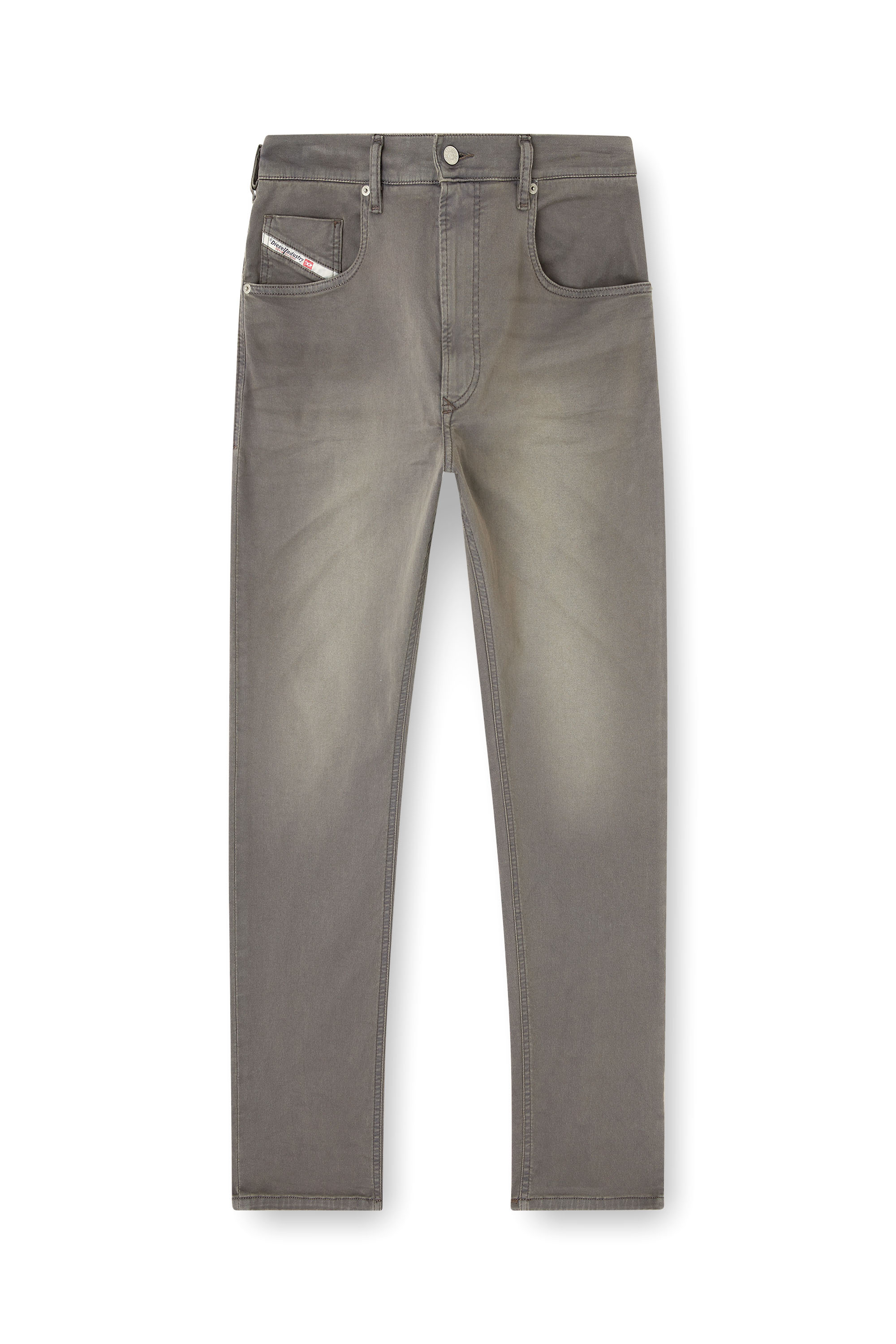 Diesel - Man's Regular 2032 D-Krooley-BW Joggjeans® 0670M, Grey - 2