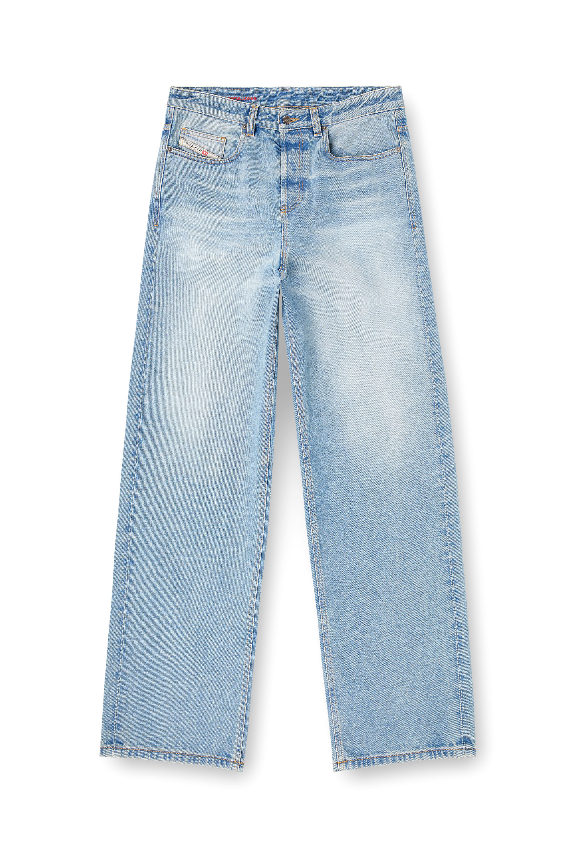 Diesel - Man's Relaxed Jeans 2001 D-Macro 007FA, Light Blue - 2