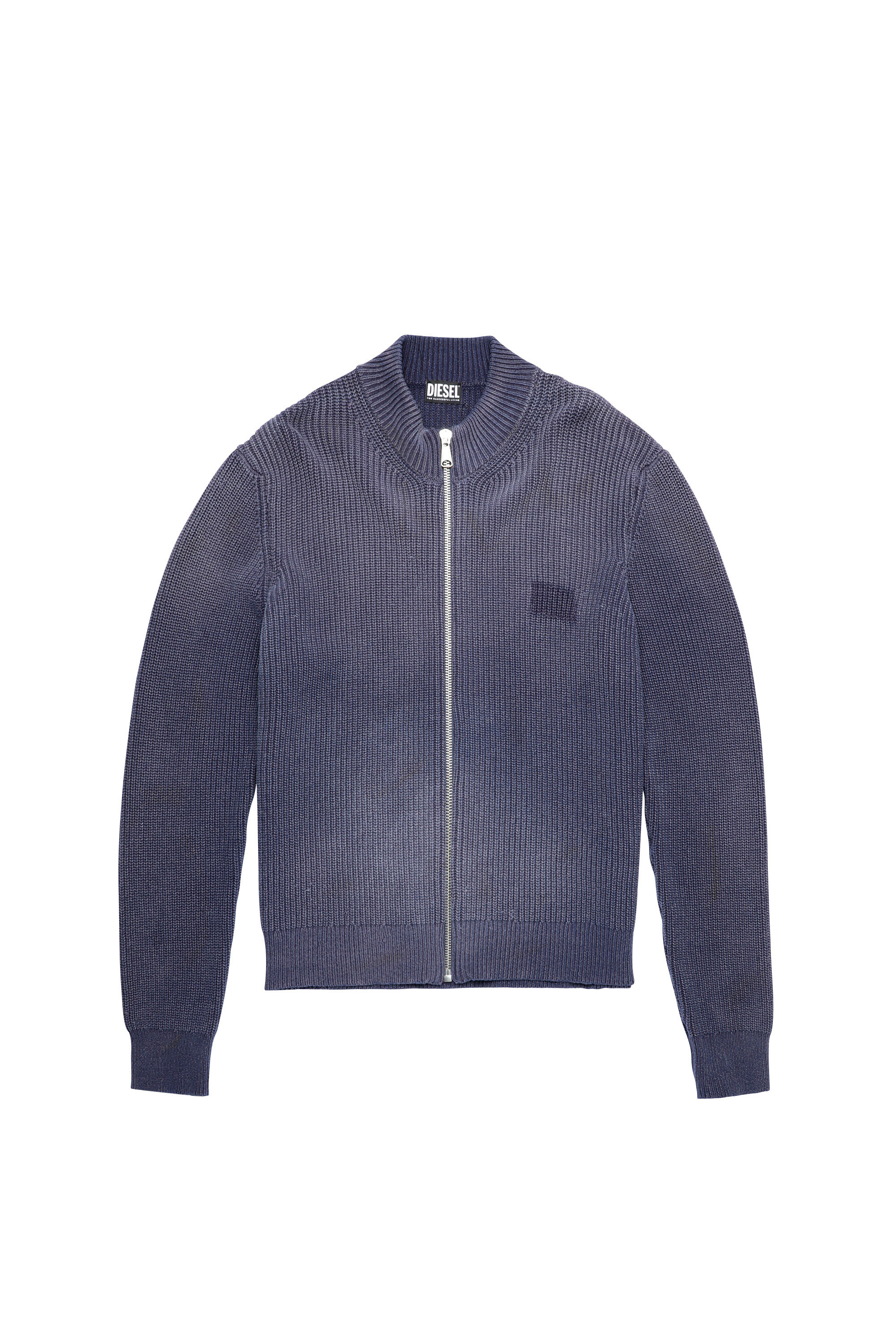 K-KENTUCKY ZIP, Blue - Knitwear